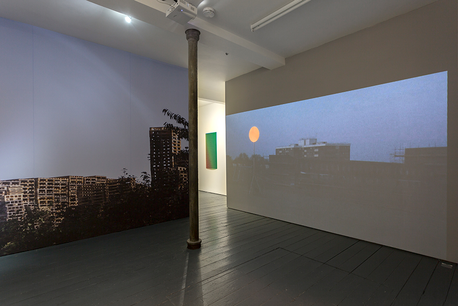 Caline Aoun, installation view of The Future of Smart Technology in your Hands Caline Aoun, installation view of The Future of Smart Technology in your Hands